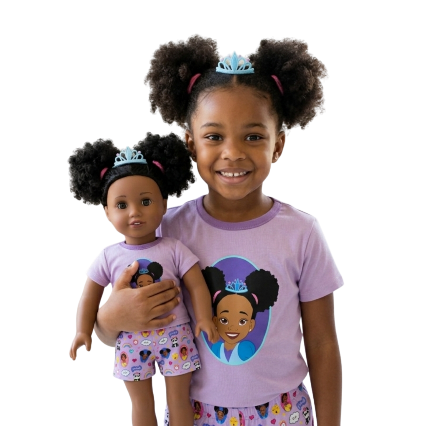 Daydreamer Girls Purple Pajama Set