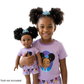 Daydreamer Girls Purple Pajama Set