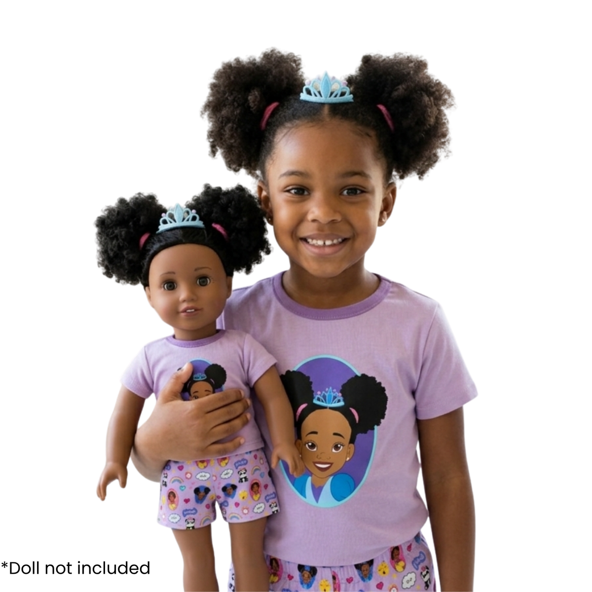 Daydreamer Girls Purple Pajama Set